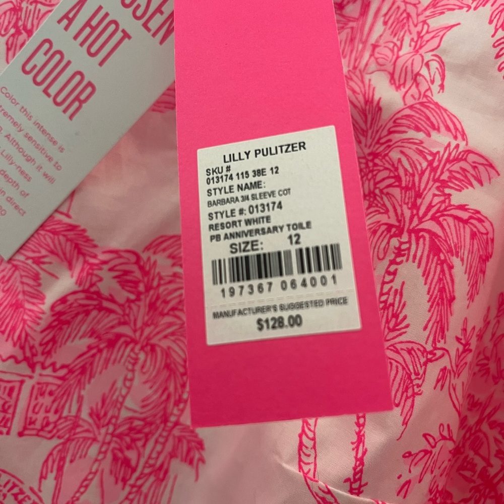 Lilly Pulitzer NEW w/tags top - Picture 4 of 6